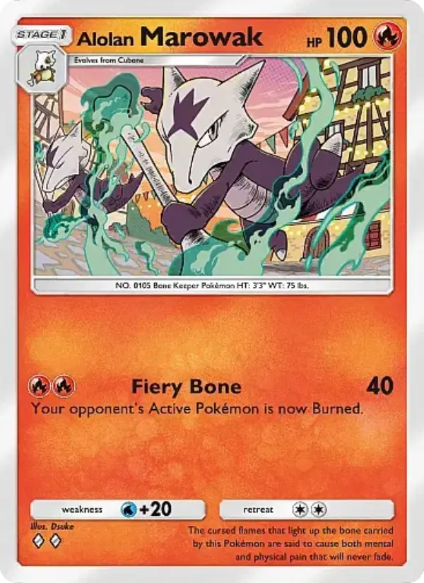 Alolan Marowak – Pokémon TCG