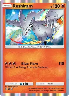 Reshiram – Carta Pokémon TCG