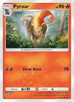 Pyroar – Carta Pokémon TCG