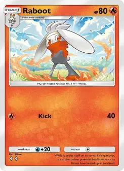 Raboot – Carta Pokémon TCG