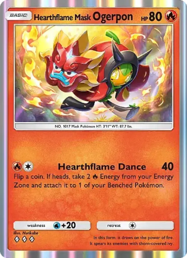 Hearthflame Mask Ogerpon – Pokémon TCG