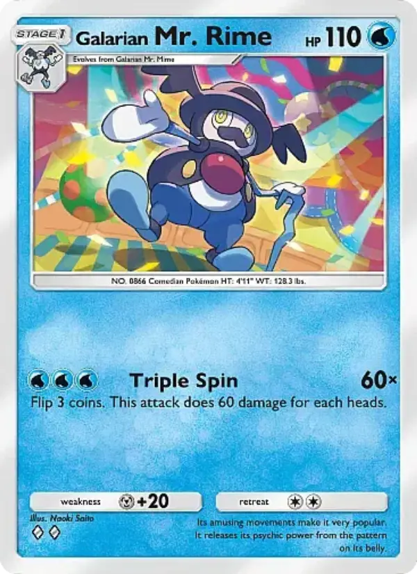 Galarian Mr. Rime – Pokémon TCG