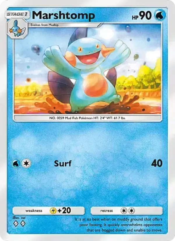 Marshtomp – Pokémon TCG