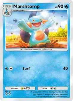 Marshtomp – Carta Pokémon TCG