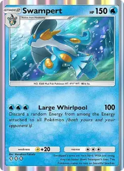Swampert – Carta Pokémon TCG