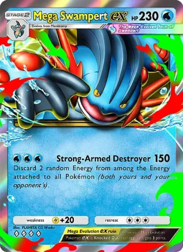 Mega Swampert ex – Pokémon TCG