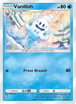 Vanillish – Carta Pokémon TCG
