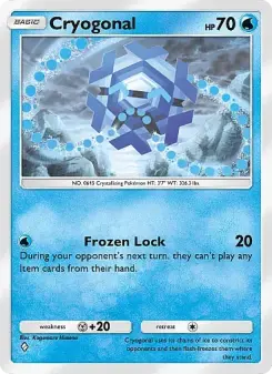 Cryogonal – Carta Pokémon TCG