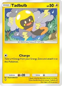 Tadbulb – Carta Pokémon TCG