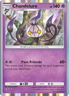 Chandelure – Carta Pokémon TCG