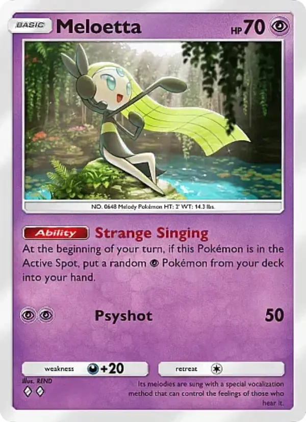 Meloetta – Pokémon TCG