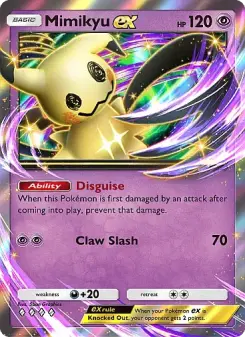 Mimikyu ex – Carta Pokémon TCG
