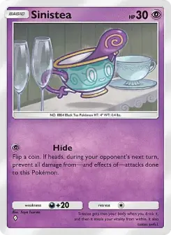 Sinistea – Carta Pokémon TCG