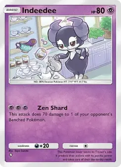 Indeedee – Carta Pokémon TCG