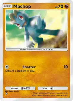 Machop – Carta Pokémon TCG