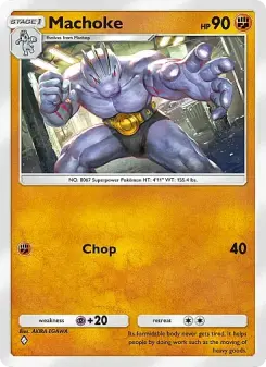 Machoke – Carta Pokémon TCG