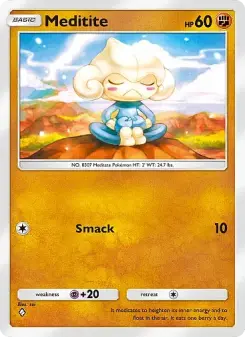 Meditite – Carta Pokémon TCG