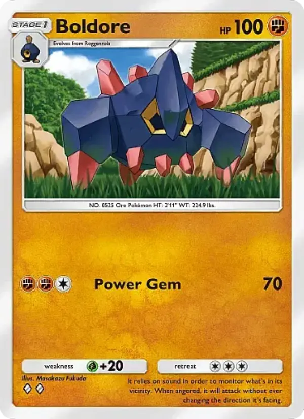 Boldore – Pokémon TCG
