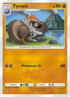 Tyrunt – Carta Pokémon TCG