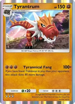 Tyrantrum – Carta Pokémon TCG