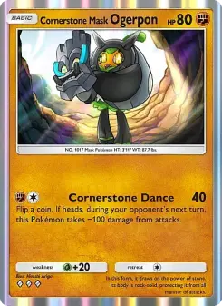 Cornerstone Mask Ogerpon – Carta Pokémon TCG