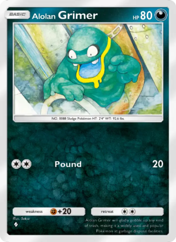 Alolan Grimer – Pokémon TCG