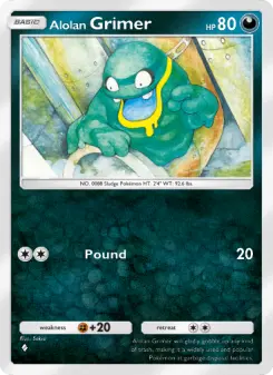 Alolan Grimer – Carta Pokémon TCG