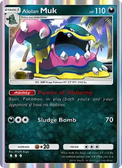 Alolan Muk – Carta Pokémon TCG