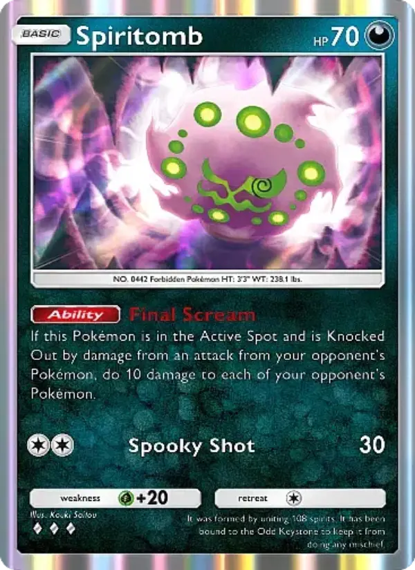Spiritomb – Pokémon TCG