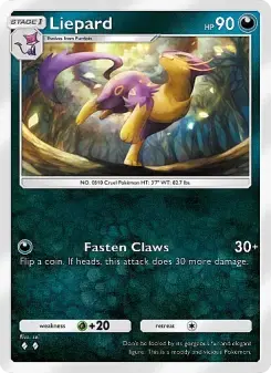 Liepard – Carta Pokémon TCG