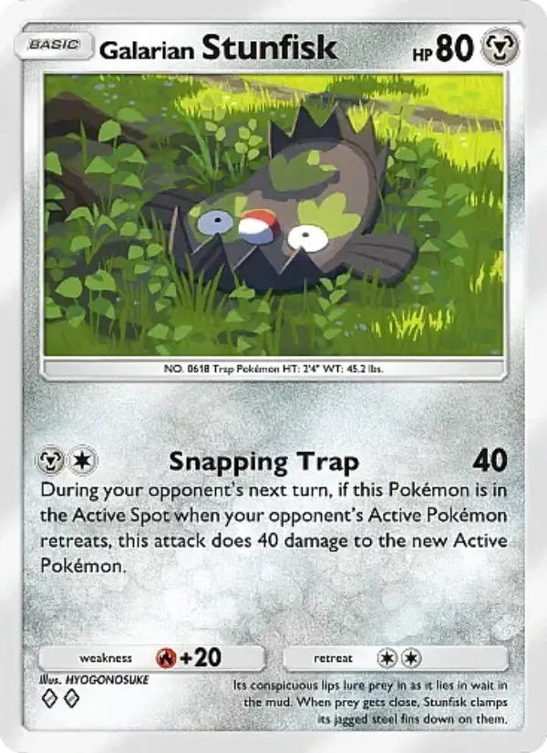 Galarian Stunfisk – Pokémon TCG