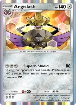 Aegislash – Carta Pokémon TCG