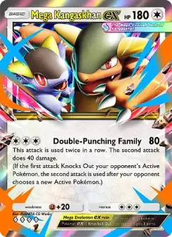 Mega Kangaskhan ex – Carta Pokémon TCG