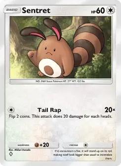 Sentret – Carta Pokémon TCG