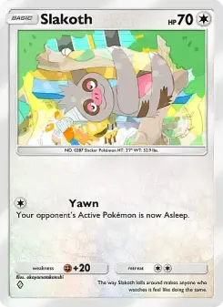 Slakoth – Carta Pokémon TCG
