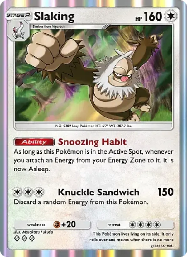 Slaking – Pokémon TCG