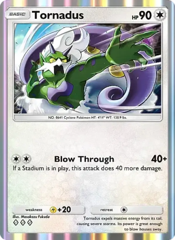 Tornadus – Pokémon TCG