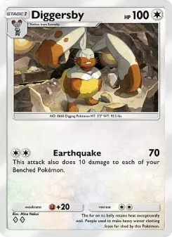 Diggersby – Carta Pokémon TCG