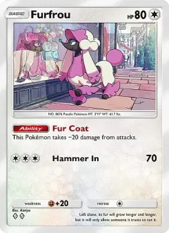 Furfrou – Carta Pokémon TCG