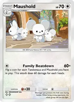Maushold – Carta Pokémon TCG
