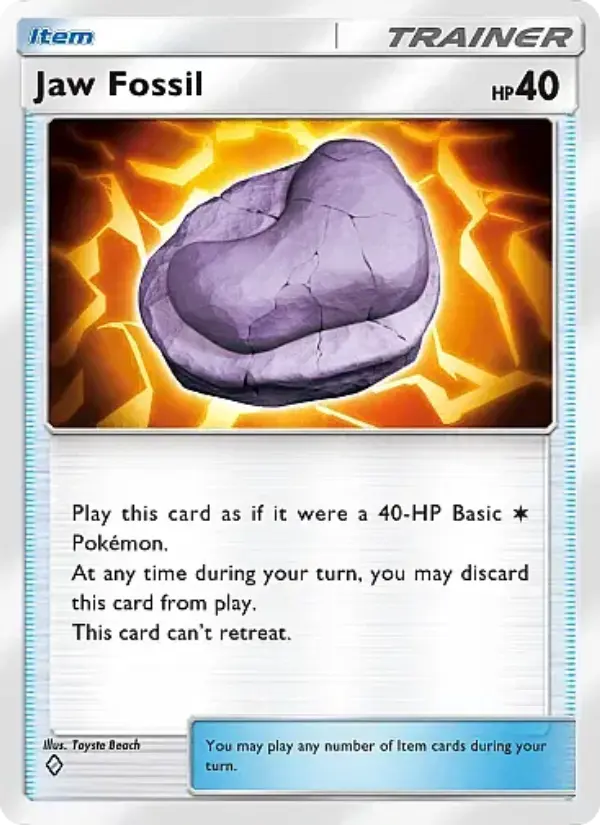 Jaw Fossil – Pokémon TCG