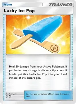Lucky Ice Pop – Carta Pokémon TCG