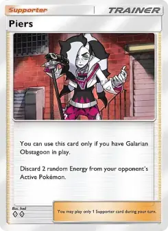 Piers – Carta Pokémon TCG