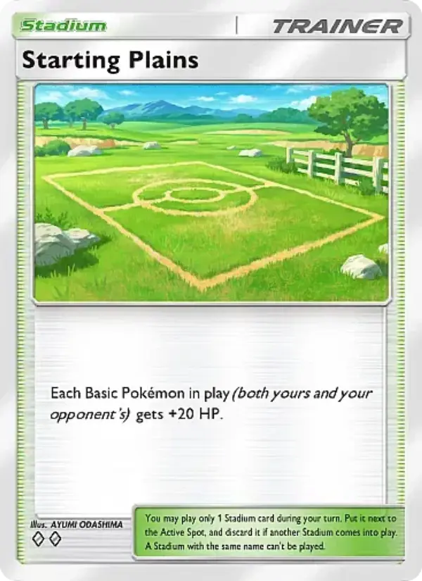 Starting Plains – Pokémon TCG