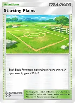 Starting Plains – Carta Pokémon TCG