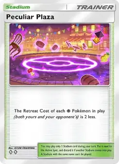 Peculiar Plaza – Carta Pokémon TCG