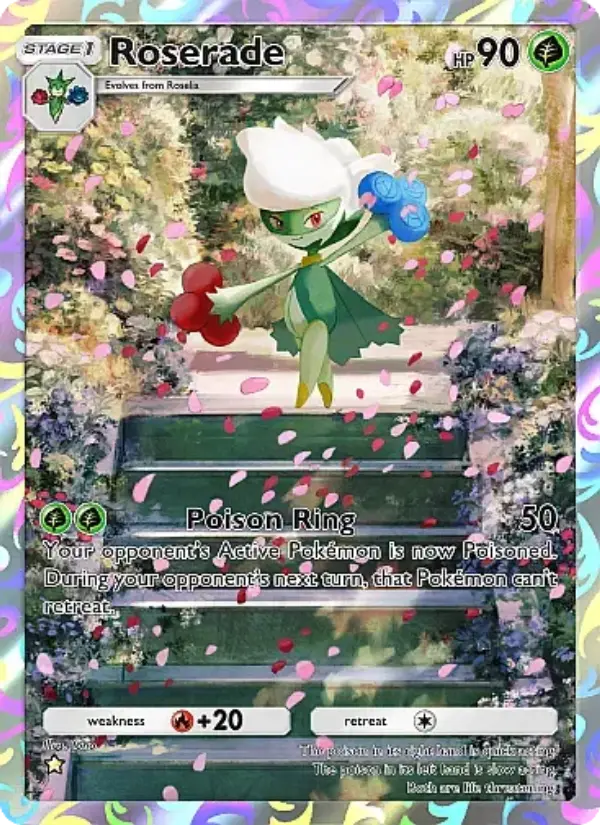 Roserade – Pokémon TCG