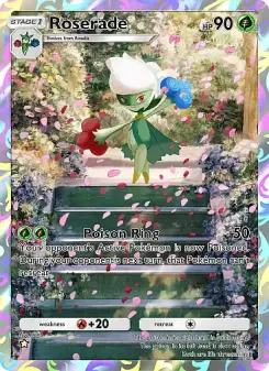 Roserade – Carta Pokémon TCG