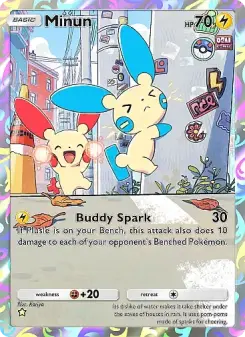 Minun – Carta Pokémon TCG