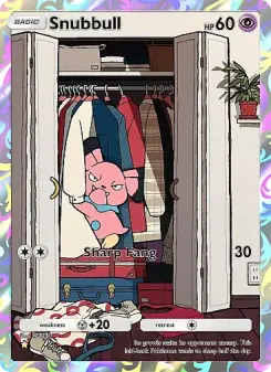Snubbull – Carta Pokémon TCG